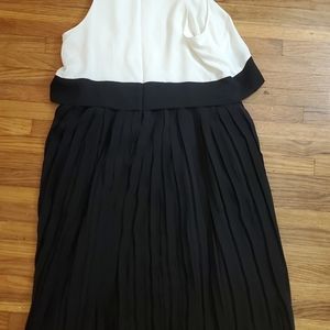 Banana Republic pleated midi dress